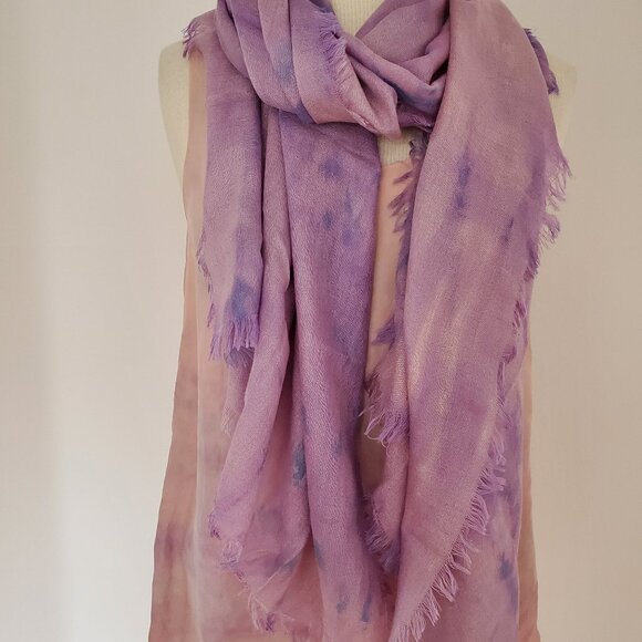 painted Vince Silk Shirt tank top camisole sleeveless 4 6 8 beige pink purple M - Picture 5 of 10